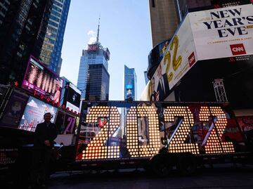 Nueva York reduce celebración de Año Nuevo en Times Square por ómicron