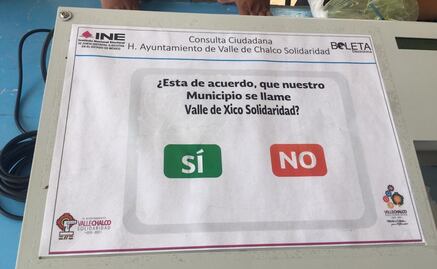 ¿Valle de Xico o Valle de Chalco?; realizan consulta por cambio de nombre