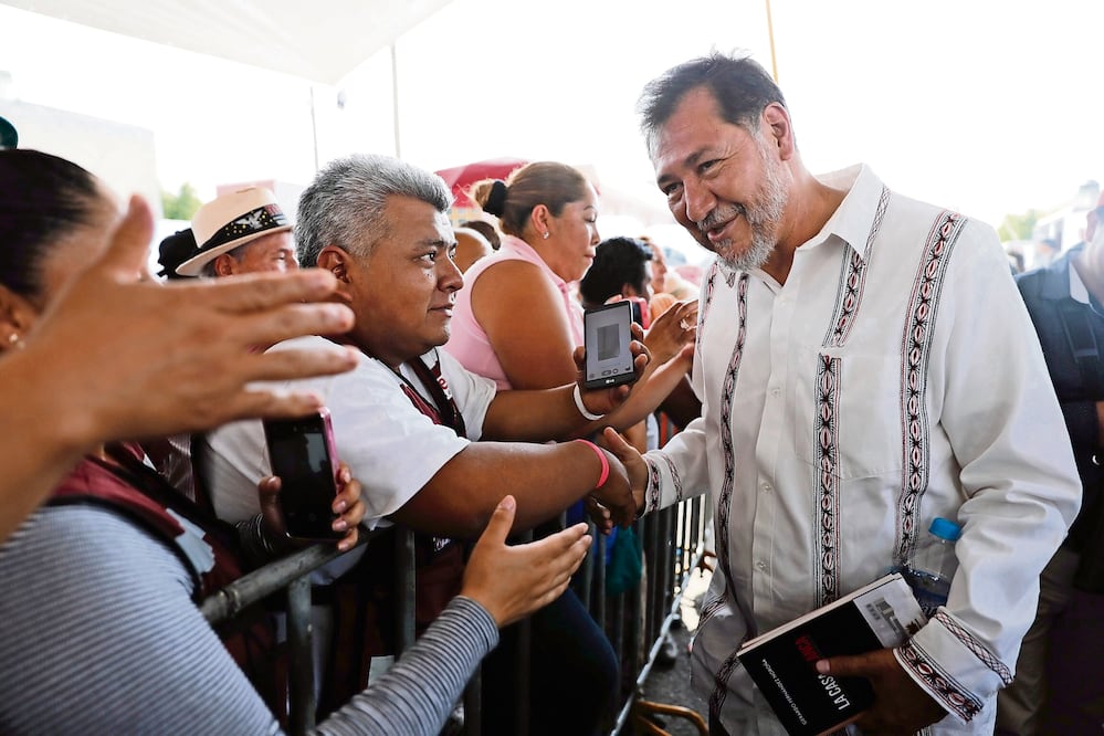 Desdén de AMLO a Noroña