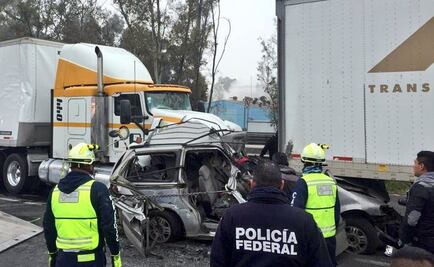 Choque en la México-Querétaro deja un muerto