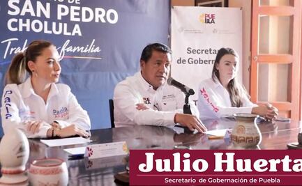 Secretario de gobernación de Puebla renuncia para sumarse al proyecto de Sheinbaum