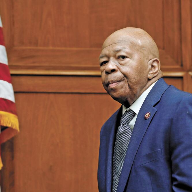 Re pre sentante. El demócrata Elijah Cummings, en una foto del 12 de junio. YURI GRIPAS. REUTERS