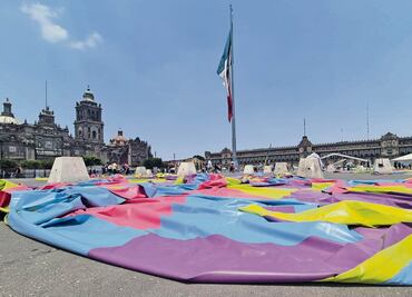 Alistan el Zócalo para celebrar el Día del Niño