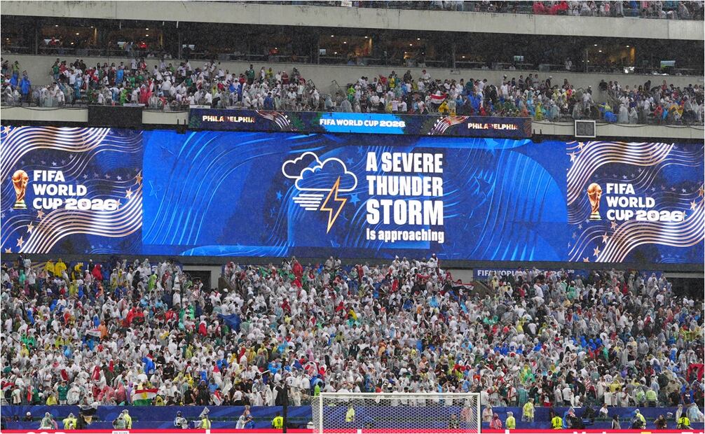 FOTO: AP - Tormenta en la Copa del Mundo