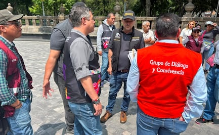 Secretaría de Gobierno de la CDMX implementa operativo en la Alameda; van por regular y reordenar el ambulantaje