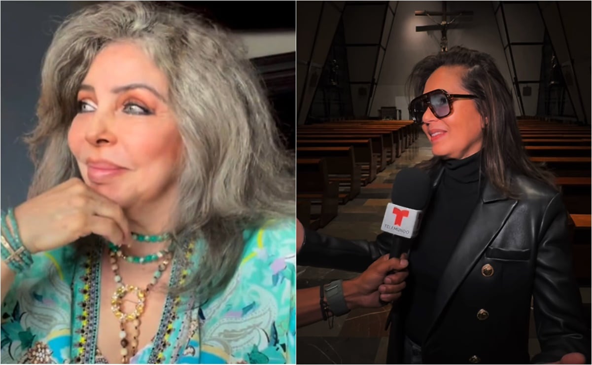 Verónica Castro es captada con oxígeno; muestra molestia por  cuestionamientos sobre Yolanda Andrande: "siempre con lo mismo"