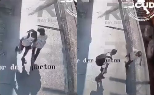 Adulto mayor muere atropellado por tráiler en Monterrey, Nuevo León; fue empujado por un joven