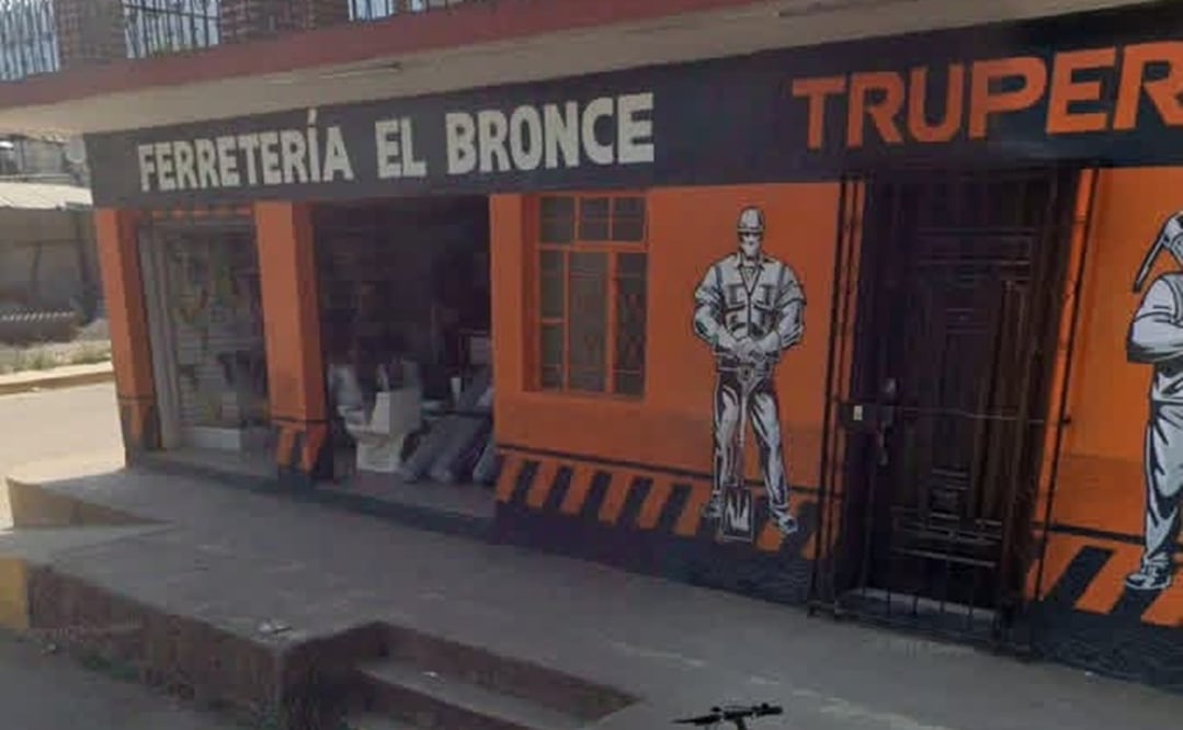 El ataque armado ocurrió en la comunidad de Ocotitlán, donde sujetos dispararon a las dos víctimas en el interior de la ferretería El Bronce. Foto: Especial