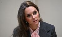 Kate Middleton, “enferma” y “agotada” por el escándalo del príncipe Andrés en plena recuperación del cáncer. Foto: AFP
