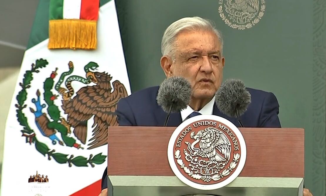 El presidente Andrés Manuel López Obrador agradeció a las Fuerzas Armadas por su apoyo, respaldo y lealtad al pueblo de México. Foto: captura de pantalla