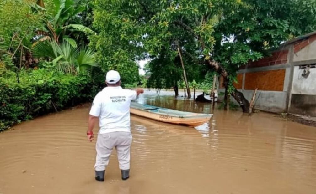 Tras lluvias, emiten declaratoria de emergencia para 21 municipios de Chiapas