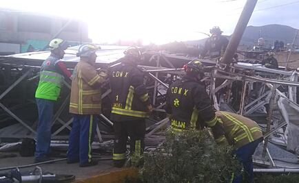 Quitarán 40 anuncios irregulares tras caída de espectacular en Iztapalapa