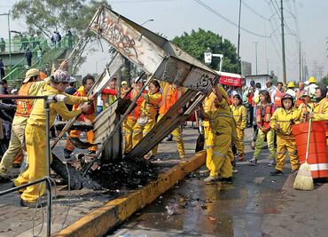 Operativos en paraderos a medias