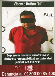 PGR captura a operador del 'Cártel de Sinaloa'