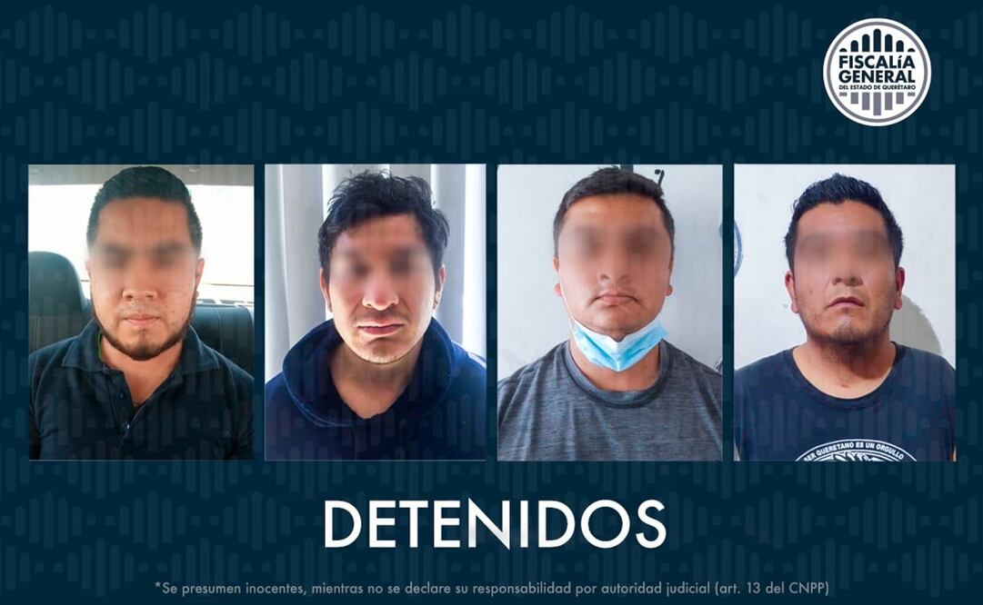 Las detenciones se realizaron en los municipios de Querétaro, Colón y El Marqués. Foto: Especial