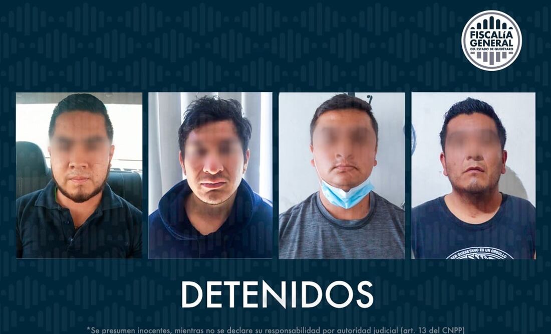 Las detenciones se realizaron en los municipios de Querétaro, Colón y El Marqués. Foto: Especial
