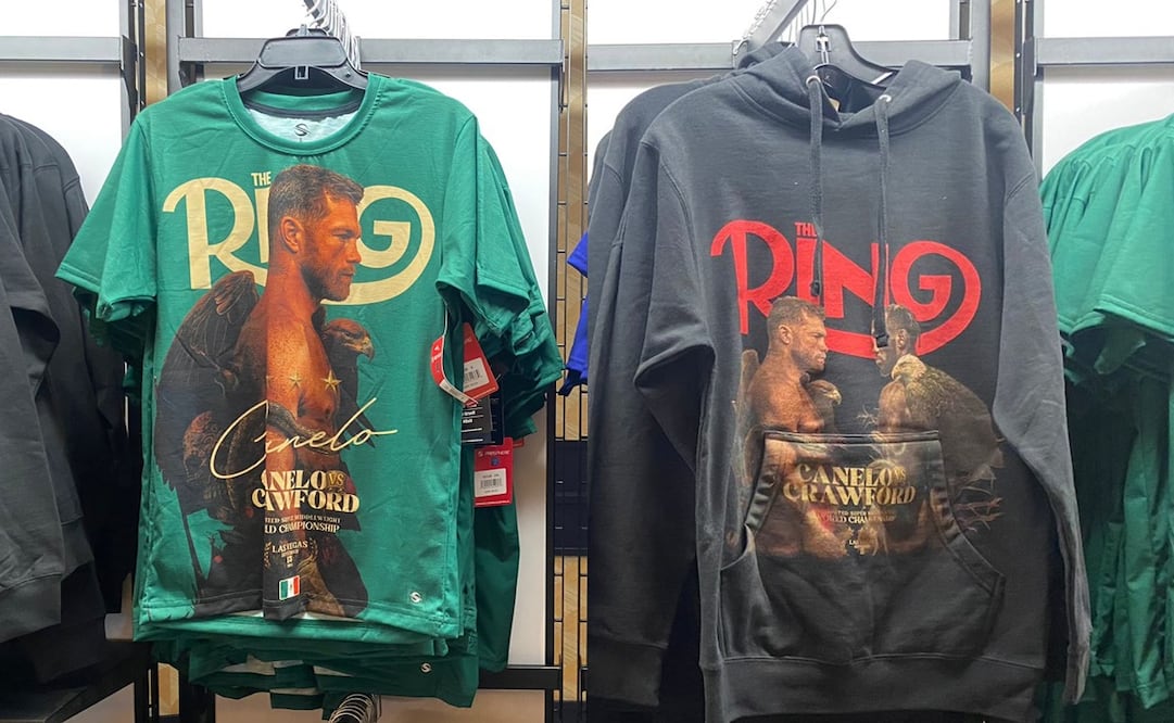 Canelo Álvarez vs Terence Crawford: ¿Cuánto cuestan los productos oficiales de la pelea del año? / Foto: Nicolás Schiller - EL UNIVERSAL