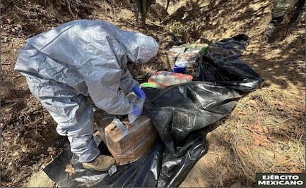 Ejército asegura 200 kilogramos de metanfetamina en Bacayopa, Sinaloa; Cártel del Pacífico tiene presencia en la zona