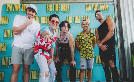 Big Time Rush ocasiona caos a su llegada a la Ciudad de México