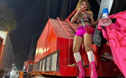 Trabajadoras sexuales cierran Calzada de Tlalpan; denuncian desplazamiento por obras