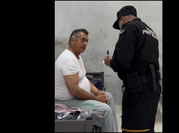 Así luce Jaime Rodríguez Calderón "El Bronco" en penal de Apodaca tras detención por desvío de recursos
