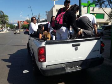 Vehículos de Chiapas dan servicio ante paro de transportistas