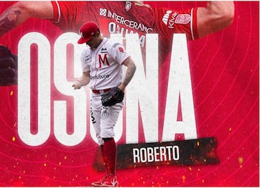 Roberto Osuna regresa con los Diablos Rojos para la campaña 2022