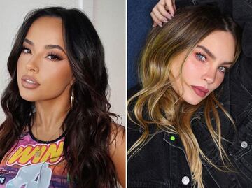 Becky G y Belinda brillan con la misma minifalda en el escenario