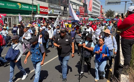 Estas son las marchas y bloqueos previstos para este 7 de junio; CNTE dará conferencia de prensa