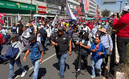 Estas son las marchas y concentraciones para este domingo; prevén afectaciones viales