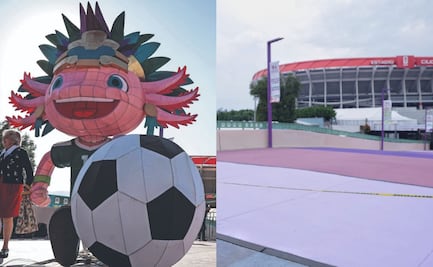 Pintura desgastada y cables expuestos; estadio de la CDMX y Cetram Huipulco lucen sin ajolote ni jardineras