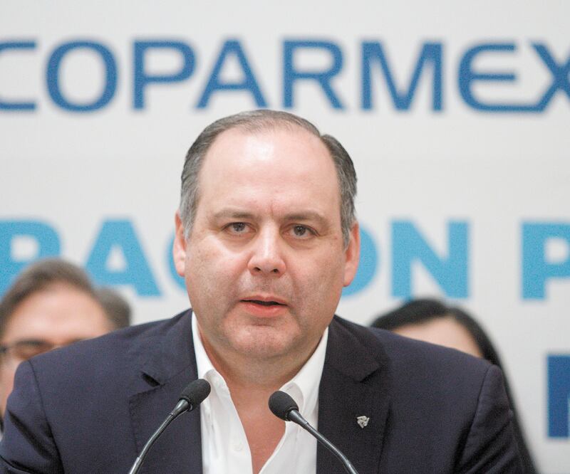 El titular de la Coparmex afirmó que es deseable que el país evolucione hacia una sola zona económica en materia salarial. ARCHIVO EL UNIVERSAL