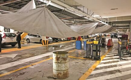 Lluvias provocan filtraciones en San Lázaro