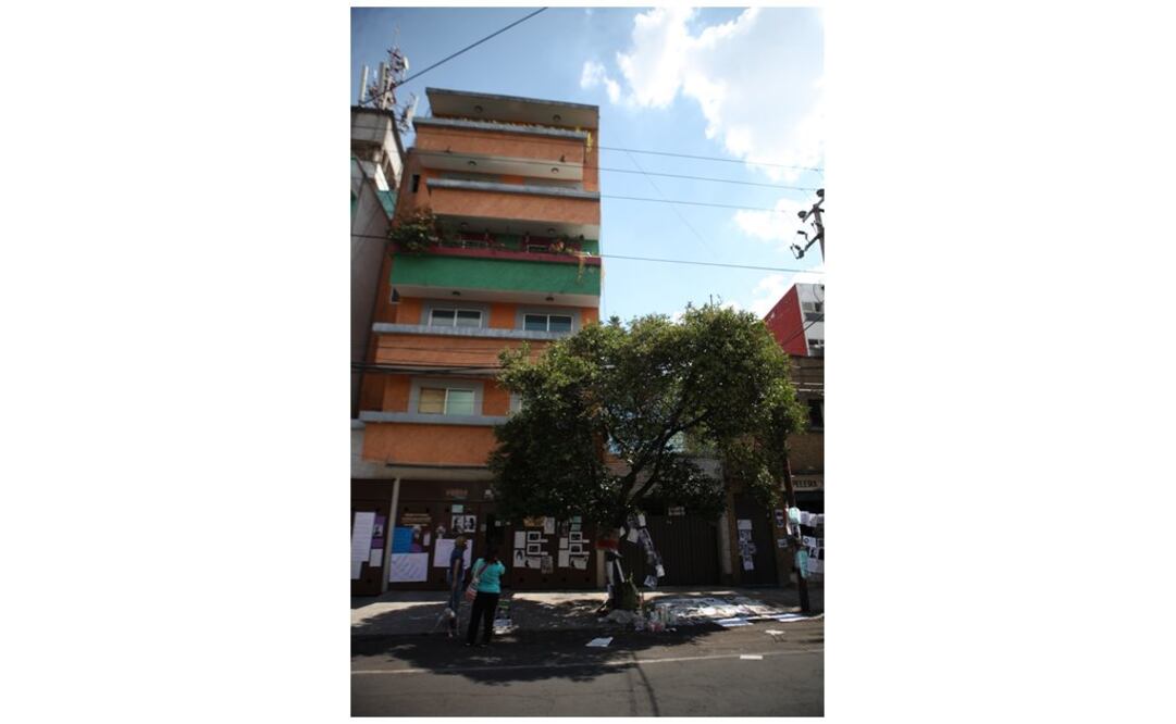 El edificio de la calle Luz Saviñón, lugar donde sucedió el crimen en el año 2015. Foto: Archivo / EL UNIVERSAL