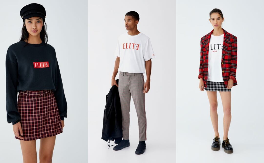 Los fans de 'Elite' van a querer vestir con todas las prendas de esta colección. Fotos: cortesía