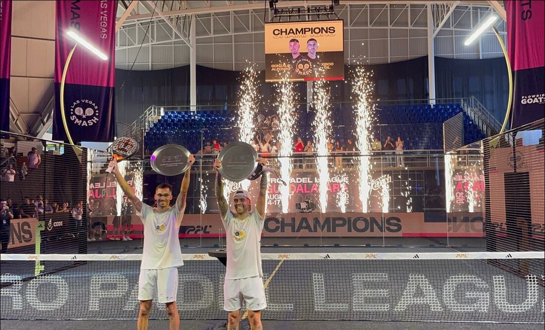 Campeones del Pro Padel League