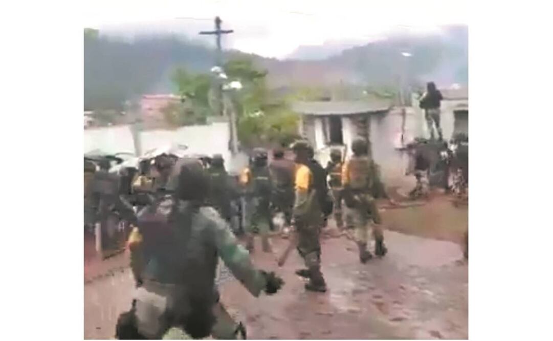 El cuartel de la Guardia Nacional fue agredido por pobladores. Foto: ARCHIVO EL UNIVERSAL