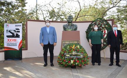 Conmemoran en Sinaloa el aniversario luctuoso de Luis Donaldo Colosio