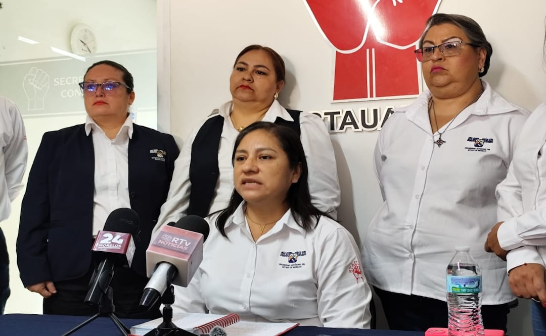 STAUAEM anuncia bloqueos y posible huelga; exigen pago de aguinaldo en la UAEM. Foto: Especial