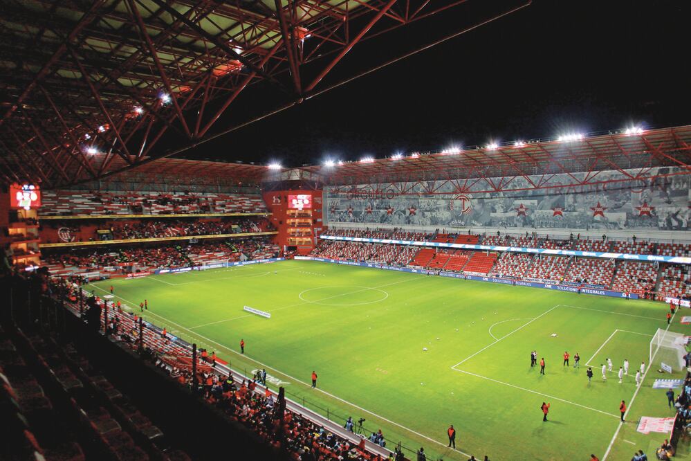 JAM MEDIA. Estadio Nemesio Diez remodelado por el centenario del Toluca FC