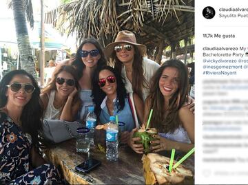 Claudia Álvarez y su despedida de soltera en Riviera Nayarit