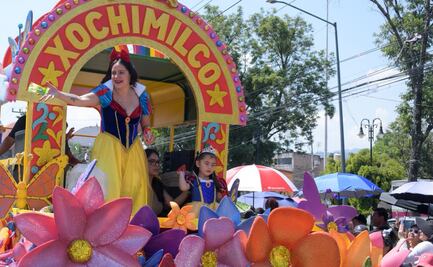 Entre globos y risas, Xochimilco celebra el Día del Niño; familias disfrutan desfile y actividades