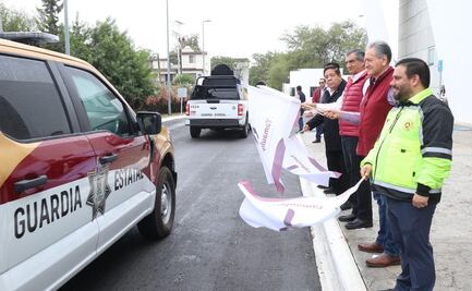 Américo Villarreal entrega patrullas blindadas y vehículos tácticos a la Guardia Estatal
