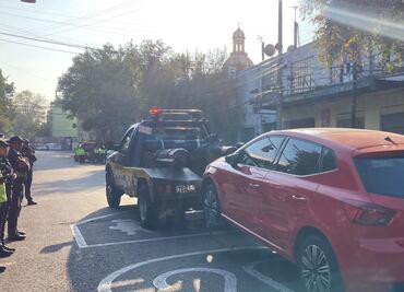 639 vehículos fueron remitidos al corralón por usar portaplacas