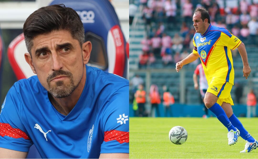 Veljko Paunovic y Cuauhtémoc Blanco / Foto: Especiales