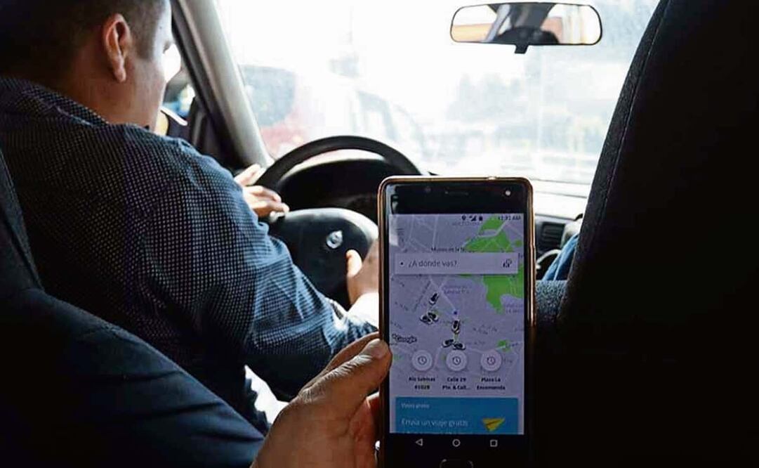 Los autos por app cobras este lunes una tarifa entre 250 a 800 pesos.