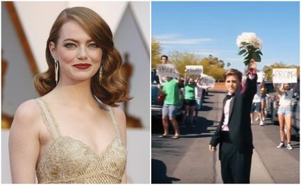 Fan le hace proposición a Emma Stone al estilo "La La Land"