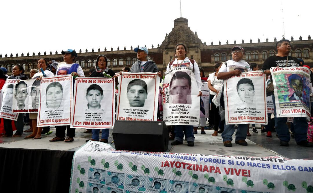 El 26 y 27 de septiembre de 2014 fueron desaparecidos 43 estudiantes de la Escuela Normal Rural de Ayotzinapa Raúl Isidro Burgos. FOTO: YADIN XOLALPA | EL UNIVERSAL