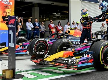 Así marchan Checo Pérez y Red Bull en los Campeonatos Mundiales de Fórmula 1