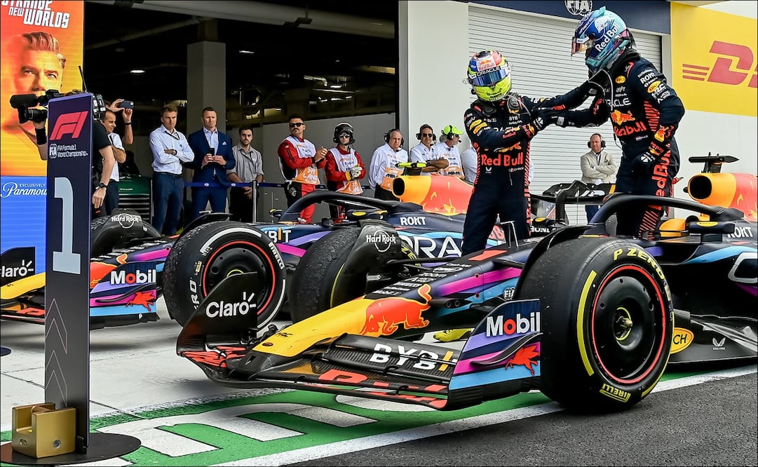 Checo Pérez y Red Bull siguen luchando por los Campeonatos Mundiales de Fórmula 1 / FOTO: EFE
